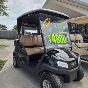 Side view of 2024 Club Car Tempo Electric golf cart in Phoenix Arizona