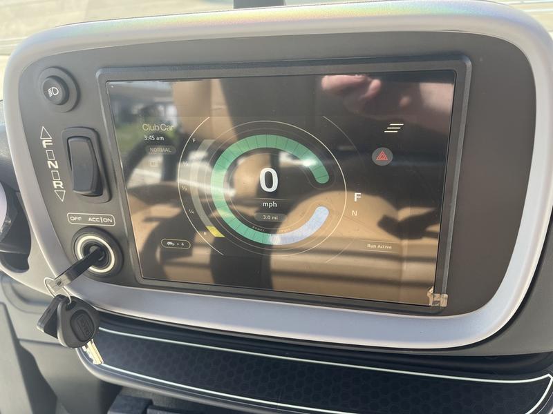 Street legal mirrors and lights on 2026 Club Car Onward Lifted 6 Passenger HP Lithium Tennessee